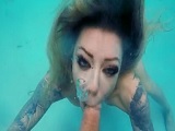 Karma RX.. Hasta debajo del agua tiene sexo, uuf! - Porno Duro